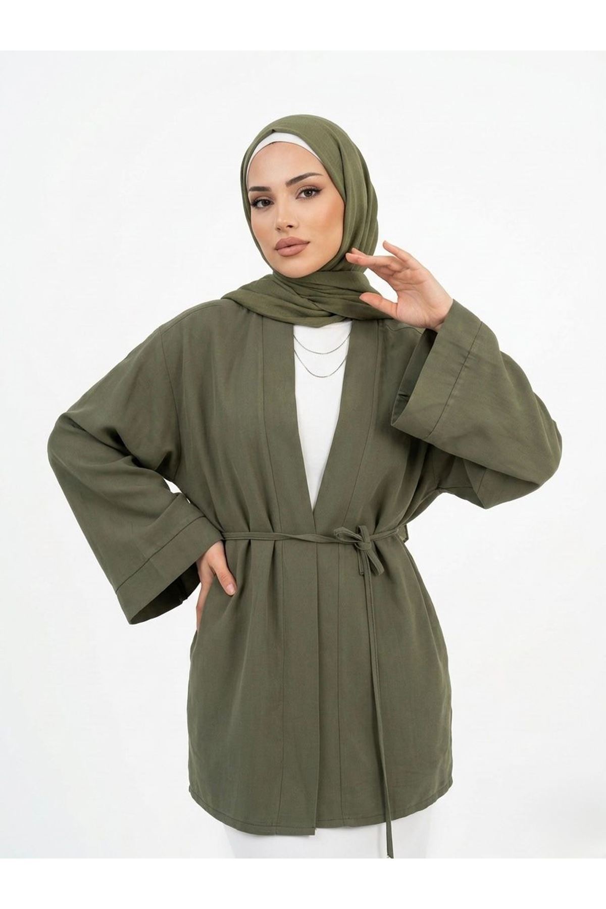 HIR02443-HKİ Tansel Hırka-Haki