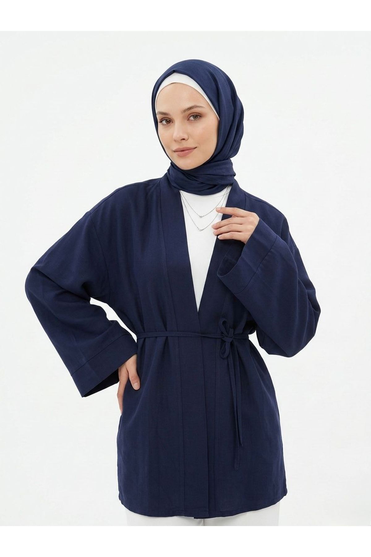 HIR02443-LCV Tansel Hırka-Lacivert