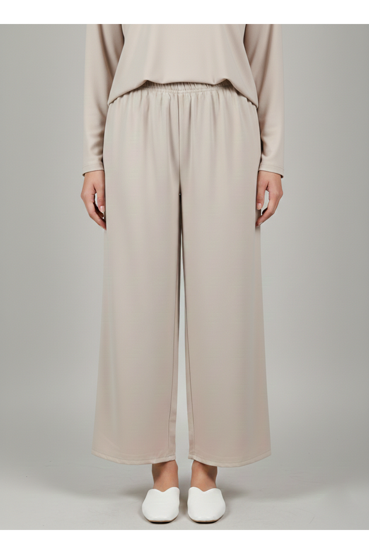 PNT01545-TAŞ Dubai Pantolon-Taş