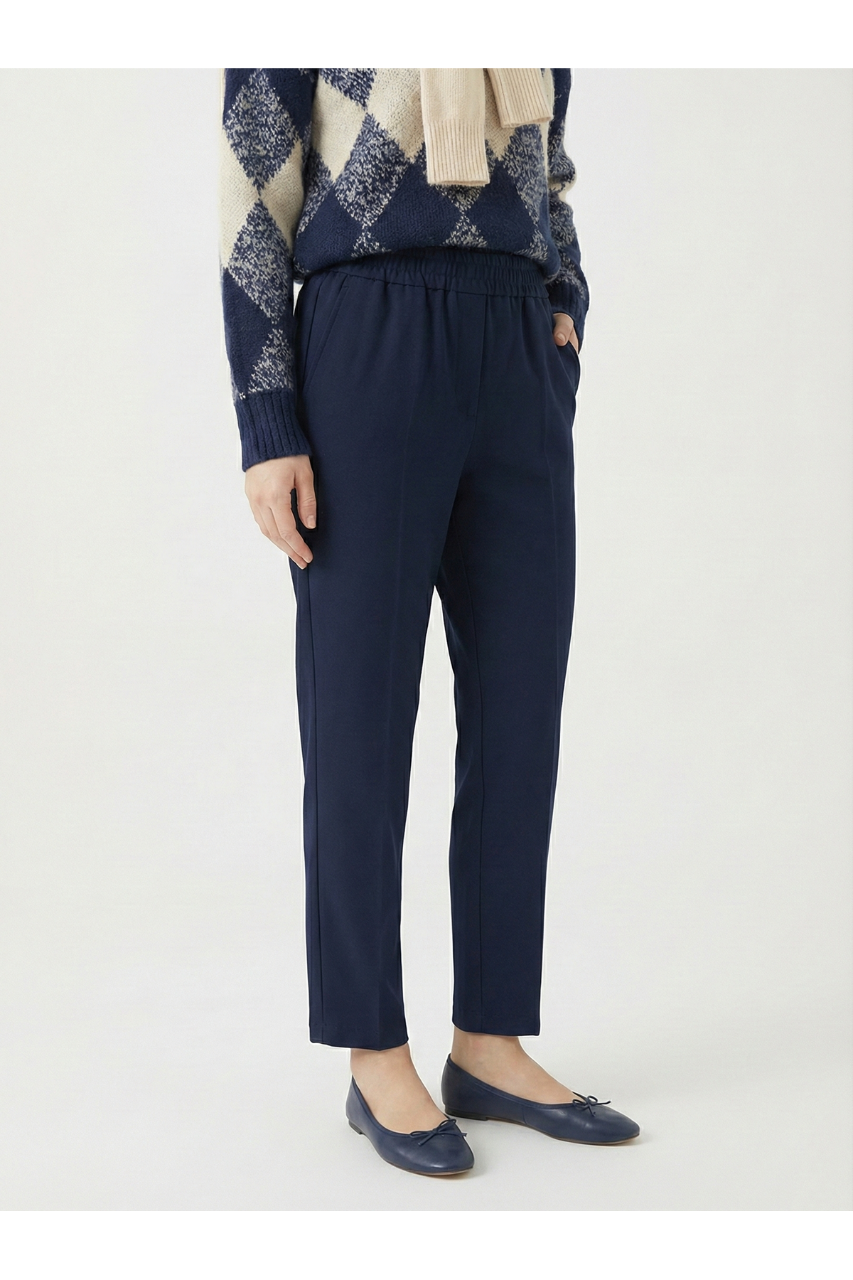 PNT01551-LCV Dar Paça Atlas Pantolon-Lacivert