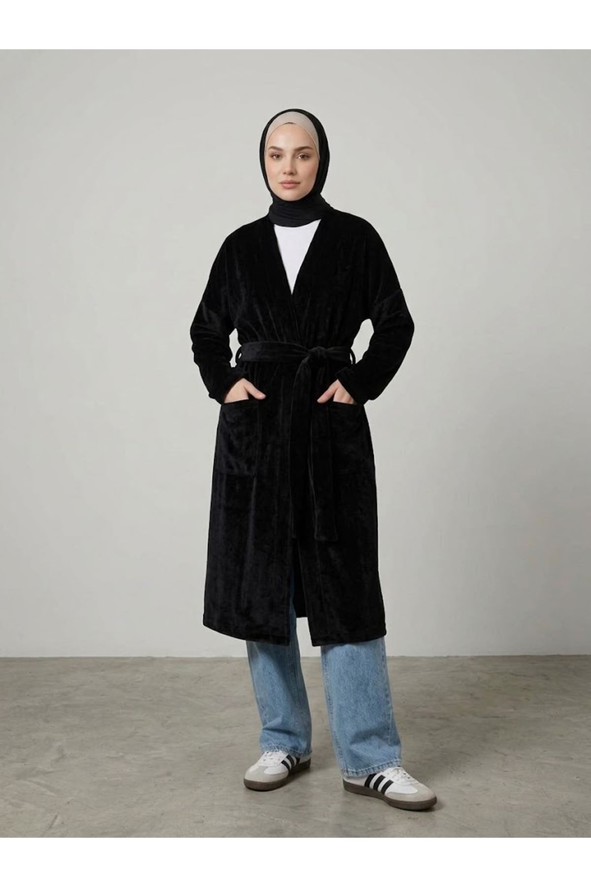 KBN00327-SYH Cep Detay Kemerli Golden Fox Kaban-Siyah