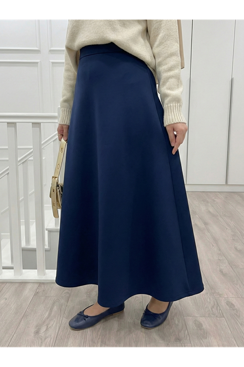 MOE03044-LCV Scuba Verev Etek-Lacivert