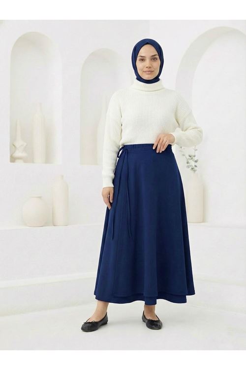 MOE03047-LCV Ön Kapak Detay Scuba Etek-Lacivert