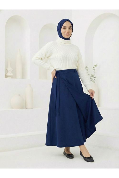 MOE03047-LCV Ön Kapak Detay Scuba Etek-Lacivert