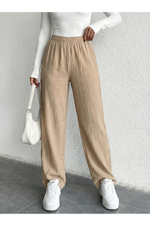 PNT01544-TAŞ Çilek Pantolon-Taş