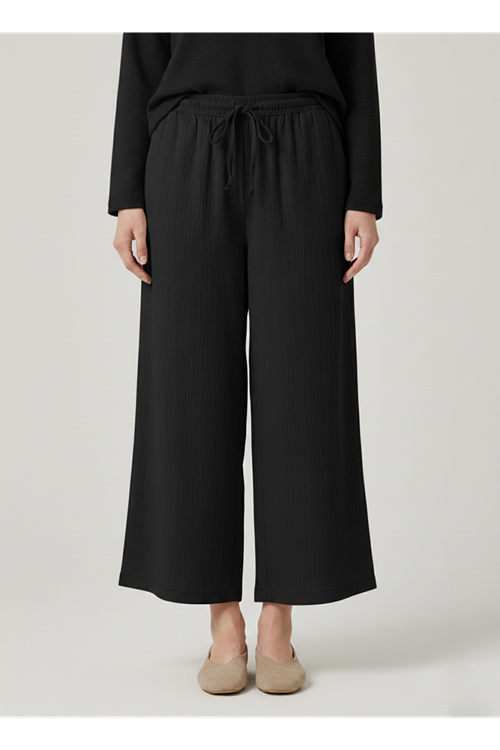 PNT01545-SYH Dubai Pantolon-Siyah