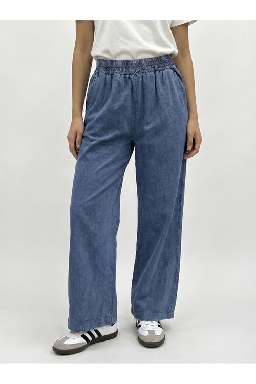 PNT01562-MAV Cep Detay Pantolon-Mavi