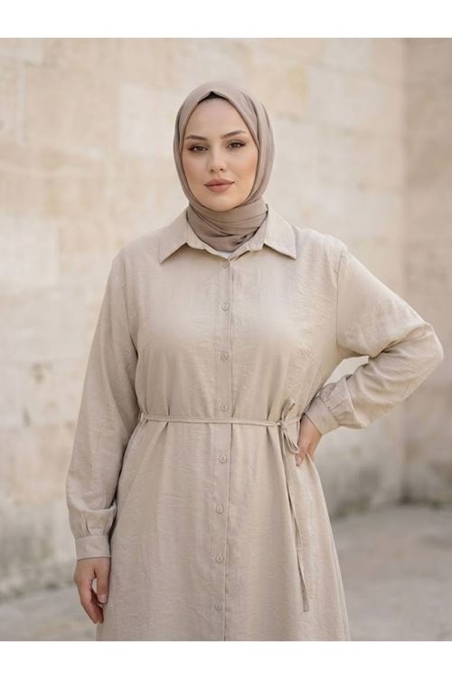 TUN05970-TAŞ Oversize Tunik-Taş