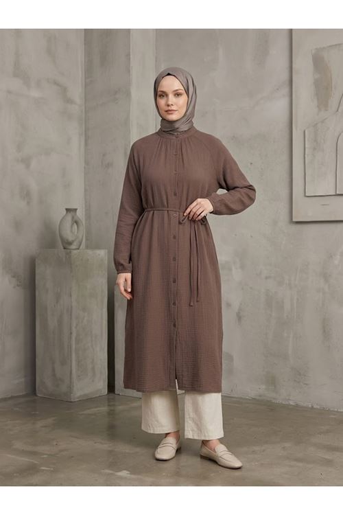 TUN05990-DMN Tunik Uzun-Duman
