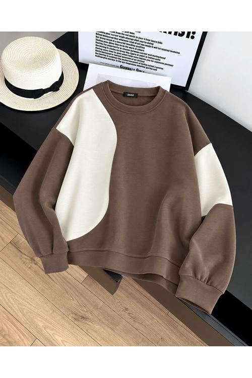 TUN06006-KHV Garnili Oysho Tunik-Kahve
