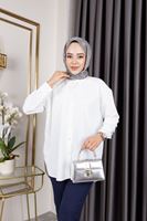 TUN05875-EKR Roba Detay Tunik-Ekru