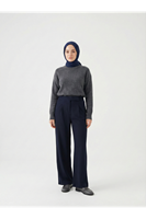 PNT01555-LCV Cırt Bantlı Pantolon-Lacivert