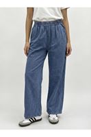 PNT01562-MAV Cep Detay Pantolon-Mavi