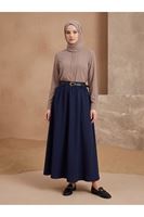 MOE03050-LCV Kemer Detay  Etek-Lacivert