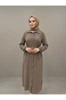 TUN05961-DMN Uzun Tensel Tunik-Duman
