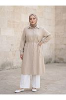 TUN05970-TAŞ Oversize Tunik-Taş