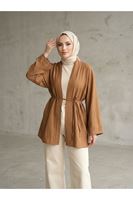 HIR02444-TAB Çilek Hırka-Taba