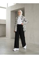 PNT01572-SYH Cepli Yıkamalı Pantolon-Siyah
