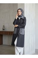 CKT01796-SYH Cep  Detay Asos Ceket-Siyah