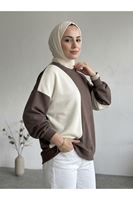TUN06006-KHV Garnili Oysho Tunik-Kahve
