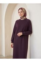 ELB04176-BRD Reglan Kol Oysho Elbise-Bordo