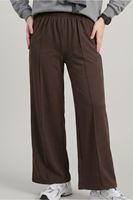 PNT01581-KHV Çımalı Pike Pantolon-Kahve