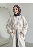 KBN00327-EKR Cep Detay Kemerli Golden Fox Kaban-Ekru